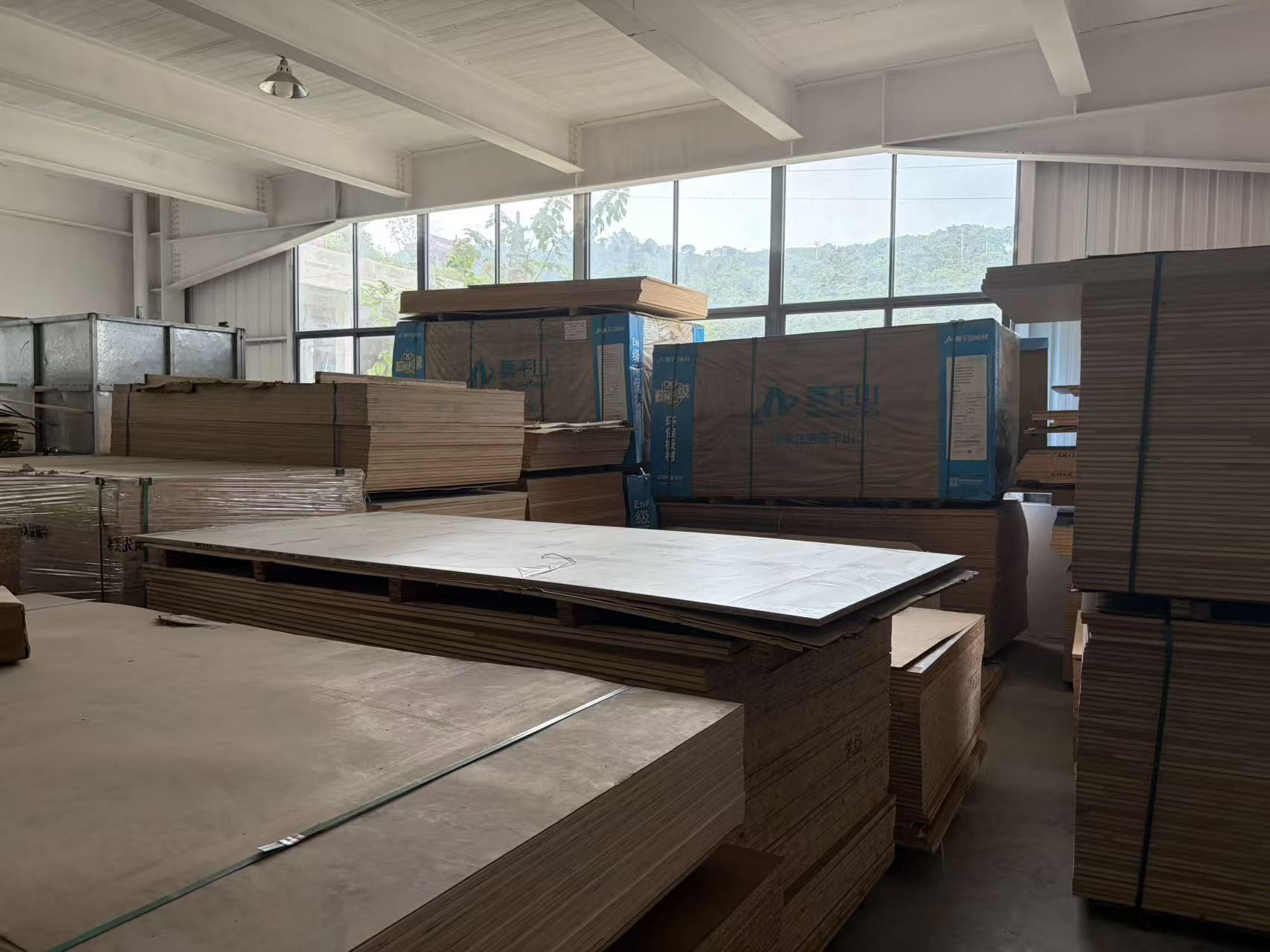 Panel inventory stored for production